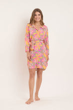 Load image into Gallery viewer, Model Front: Rio De Sol Shirtdress Lyla Chemise