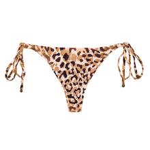 Load image into Gallery viewer, Product Front: Rio De Sol Bottom Bottom Leopard Cheeky-Micro