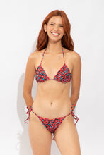 Load image into Gallery viewer, Model Front: Rio De Sol Top Top Coral-Feline Frufru