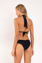 Load image into Gallery viewer, Model Back: Rio De Sol Bottom Bottom Malibu-Black Mel