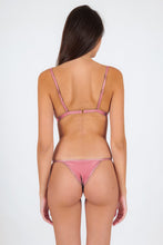 Load image into Gallery viewer, Model Back: Rio De Sol Top Top Shimmer-Confetti Tri-Fixo