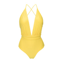 Load image into Gallery viewer, Product Front: Rio De Sol One-Piece Amarelo New Vegas