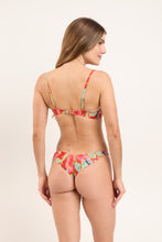 Load image into Gallery viewer, Model Back: Rio De Sol Set Set Sea-Bloom Bandeau-Joy Nice