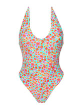 Load image into Gallery viewer, Product Front: Rio De Sol One-Piece Ditsy-Sky Hype