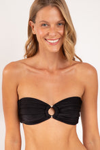 Load image into Gallery viewer, Gallery: Rio De Sol Top Top Shimmer-Black Mavi
