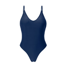 Load image into Gallery viewer, Product Front: Rio De Sol One-Piece Navy Hype
