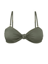 Load image into Gallery viewer, Product Front: Rio De Sol Top Top Croco Bandeau-Joy