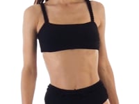 Load and play video in Gallery viewer, Video: Rio De Sol Set Set St-Tpz-Black Reto Hotpant-High