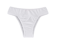 Load image into Gallery viewer, Product Front: Rio De Sol Bottom Bottom Cloque Branco Tri Cos