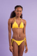 Load image into Gallery viewer, Image 12: Rio De Sol Bottom Bottom Malibu-Yellow Cheeky-Tie