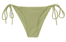 Load image into Gallery viewer, Product Front: Rio De Sol Bottom Bottom Oliva Cheeky-Rope