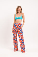 Load image into Gallery viewer, Image 10: Rio De Sol Beach Trousers Leaves Wide Pants