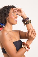 Load image into Gallery viewer, Image 05: Rio De Sol Hair Accessory Nocciola Scrunchie