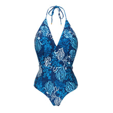 Load image into Gallery viewer, Product Front: Rio De Sol One-Piece Reef Transpassado