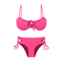 Load image into Gallery viewer, Product Front: Rio De Sol Set Set Mtx-Ultrapink Balconet-Tie Madrid
