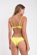 Load image into Gallery viewer, Model Back: Rio De Sol Top Top Citrico Bandeau-Crispy