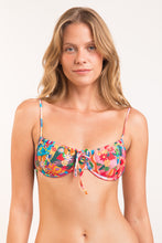 Load image into Gallery viewer, Gallery: Rio De Sol Top Top Love-Trip Balconet-Tie