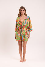 Load image into Gallery viewer, Model Front: Rio De Sol Kaftans / Cover Ups Tropical Kaftan Bel