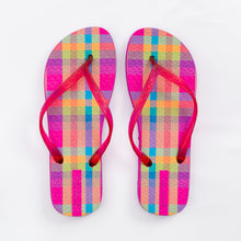 Load image into Gallery viewer, Product Front: Rio De Sol Flip-Flop Tulip-Garden Slim