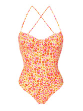 Load image into Gallery viewer, Product Front: Rio De Sol One-Piece Ditsy-Butter Julia

