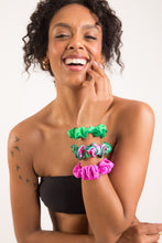 Load image into Gallery viewer, Image 04: Rio De Sol Hair Accessory Dots-Energy Scrunchie
