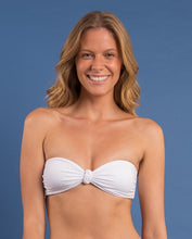 Load image into Gallery viewer, Image 12: Rio De Sol Top Top Bora-White Bandeau-Joy
