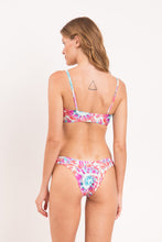 Load image into Gallery viewer, Model Back: Rio De Sol Top Top Splash Bandeau-Reto

