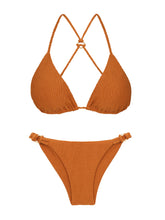 Load image into Gallery viewer, Product Front: Rio De Sol Set Set Ferrugo Tri-Aya Cheeky-Aya
