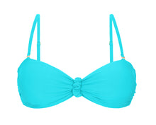 Load image into Gallery viewer, Product Front: Rio De Sol Top Top Miami Bandeau-Crispy
