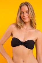 Load image into Gallery viewer, Image 09: Rio De Sol Top Top Bora-Black Bandeau-Joy
