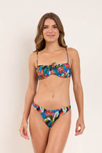 Load image into Gallery viewer, Model Front: Rio De Sol Top Top Flair Balconet-Tie
