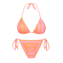 Load image into Gallery viewer, Product Front: Rio De Sol Set Set Solea Tri-Inv Cheeky-Tie
