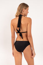 Load image into Gallery viewer, Model Back: Rio De Sol Bottom Bottom Shimmer-Black Essential-Comfy
