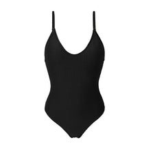 Load image into Gallery viewer, Product Front: Rio De Sol One-Piece Bora-Black Hype
