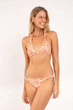 Load image into Gallery viewer, Model Front: Rio De Sol Top Top Ditsy-Butter Mel

