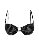 Load image into Gallery viewer, Product Front: Rio De Sol Top Top Linea-Black Zaya
