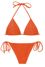 Load image into Gallery viewer, Product Front: Rio De Sol Set Set Shimmer-Paprica Tri-Inv Cheeky-Tie
