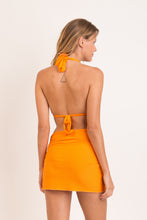 Load image into Gallery viewer, Model Back: Rio De Sol Beach Skirt Dots-Mango Skirt-Knot
