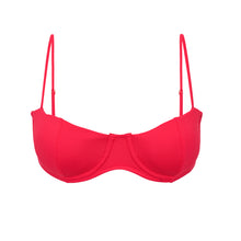 Load image into Gallery viewer, Product Front: Wednesday In Hawaii By Rio De Sol Top Top Hibiscus Coral
