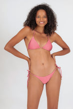 Load image into Gallery viewer, Model Front: Rio De Sol Set Set Shimmer-Confetti Tri-Rope Ibiza-Rope
