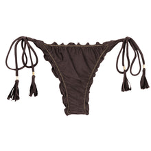 Load image into Gallery viewer, Product Front: Rio De Sol Bottom Bottom Shimmer-Coffee Frufru-Fio
