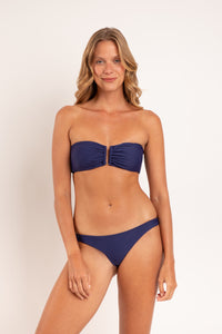 Model Front: Rio De Sol Bottom Bottom Touch-Marinho Essential