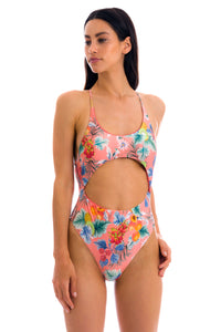 Model Front: Rio De Sol One-Piece Frutti Ivy