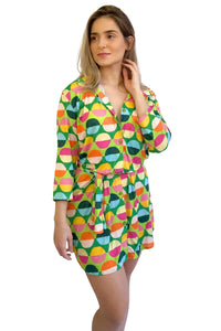 Model Front: Rio De Sol Beach Dresses Garden City Chemise