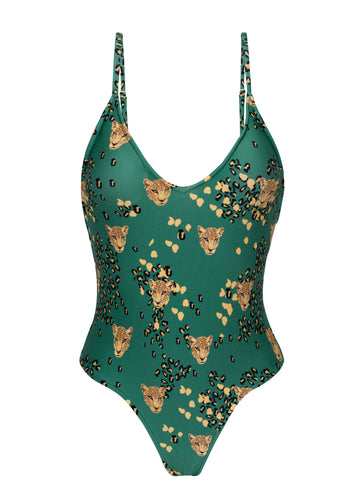 Product Front: Rio De Sol One-Piece Roar-Green Hype