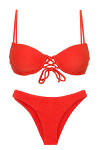 Product Front: Rio De Sol Set Set Cotele-Tomate Balconet-Pushup Lisboa