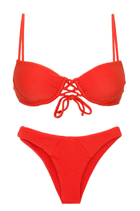 Product Front: Rio De Sol Set Set Cotele-Tomate Balconet-Pushup Lisboa