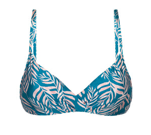 Product Front: Rio De Sol Top Top Palms-Blue Balconet-Inv