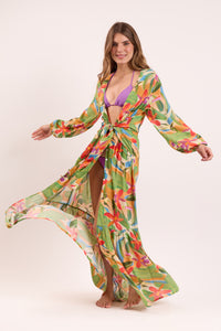 Image 09: Rio De Sol Beach Dresses Tropical Long Dress Verona