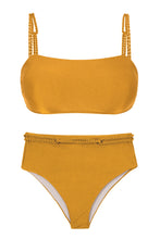 Load image into Gallery viewer, Set Damasco Bandeau-Reto Hotpants
